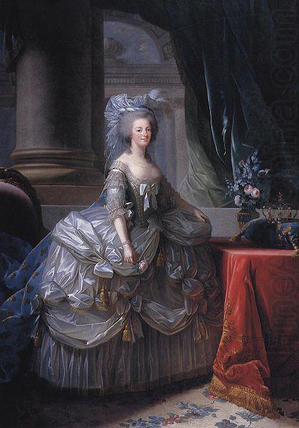 Marie Antoinette of Austria, Queen of France, elisabeth vigee-lebrun